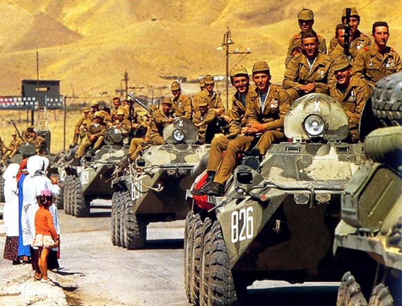 28-й годовщине окончания военной операции Советской Армии в Афганистане посвящается