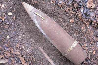 В Бирске мужчина нашел артиллерийский снаряд времен Гражданской войны