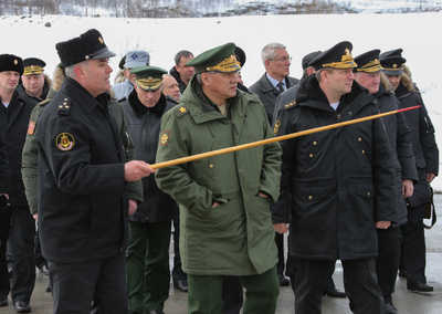 Министр обороны России генерал армии Сергей Шойгу совершил рабочую поездку на Северный флот