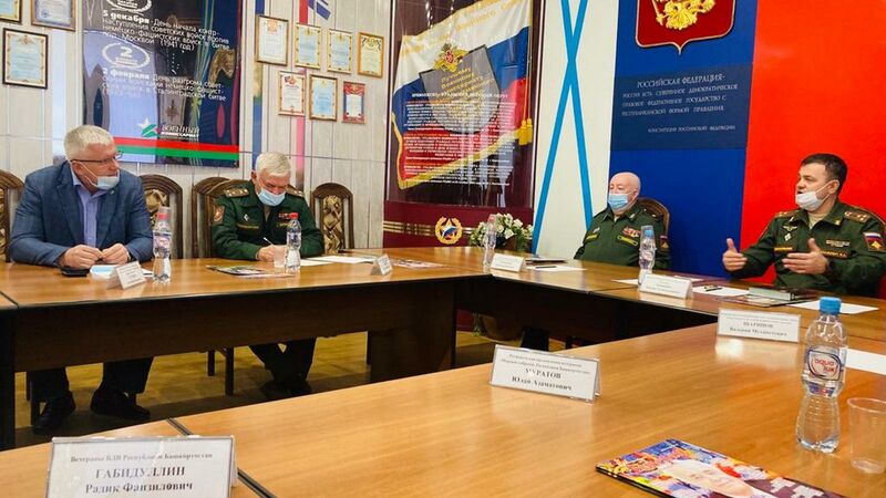 В Военном комиссариате республики прошла встреча с руководителями общественных республиканских ветеранских организаций