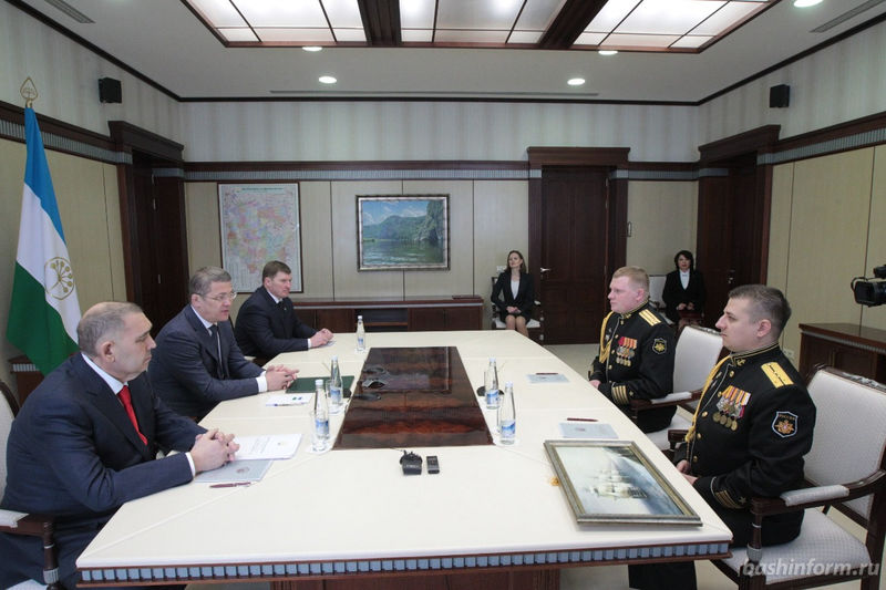 Башкортостан установил шефские связи с десантным кораблем «Георгий Победоносец»