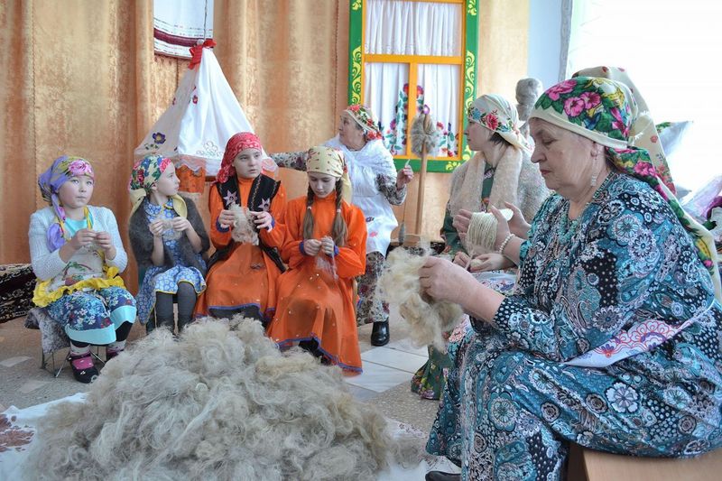 В Башкирии устраивают праздники веретена