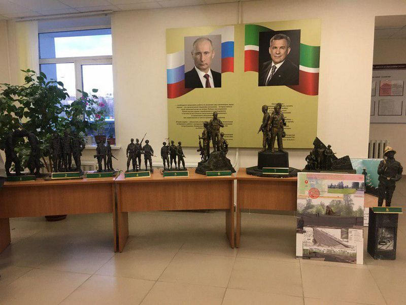 В Казани выбирают макет памятника ветеранам Афганистана