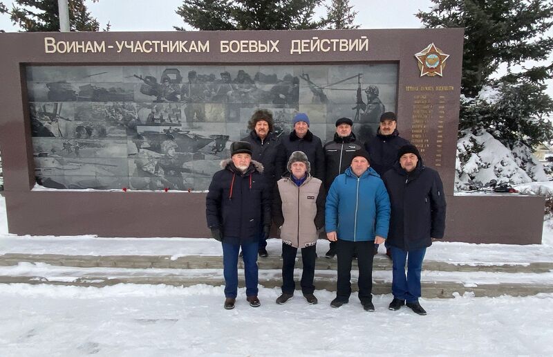 Воины-интернационалисты отметили 45-ю годовщину ввода советских войск в Афганистан