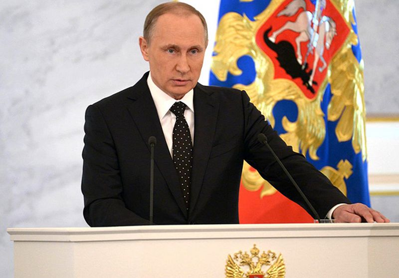 Владимир Путин»: «Смысл политики в России заключается в сбережении людей»