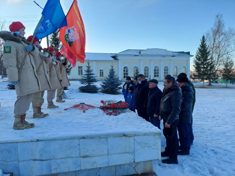 В Благоварском районе почтили память погибших в ходе контртеррористической операции на Северном Кавказе
