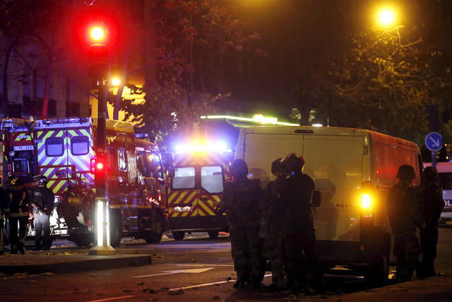 Террористическая атака в Париже