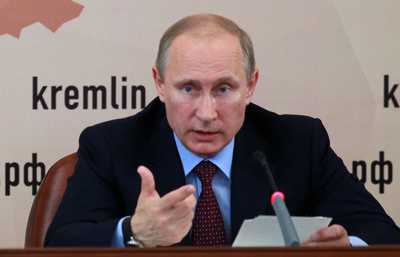 Путин сообщил об артиллерийской стрельбе на территории Украины