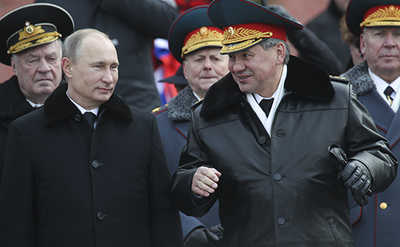 Сергей Шойгу попросил Владимира Путина отправить мэров и губернаторов на военные сборы